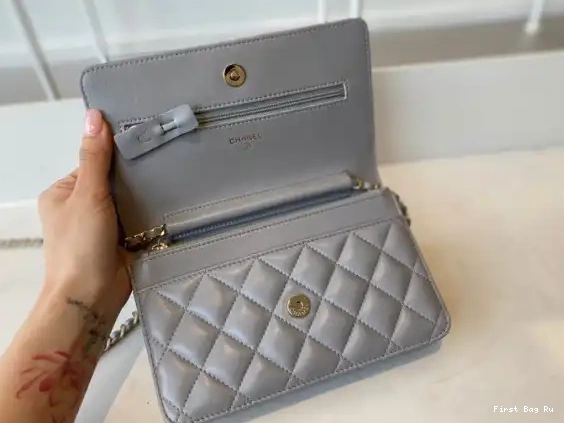 Firstbag Ru CHAIN WALLET LAMBSKIN CHANEL 0520